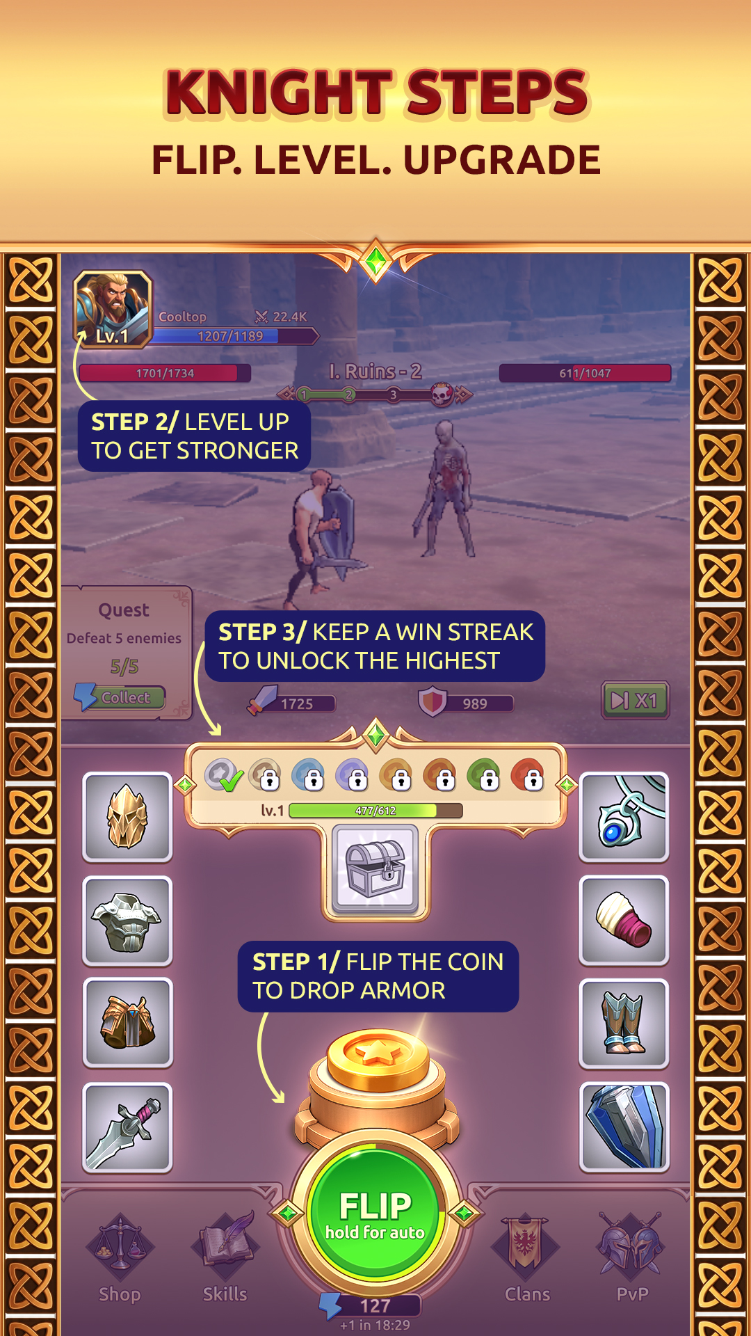 Flipero adventure screenshot