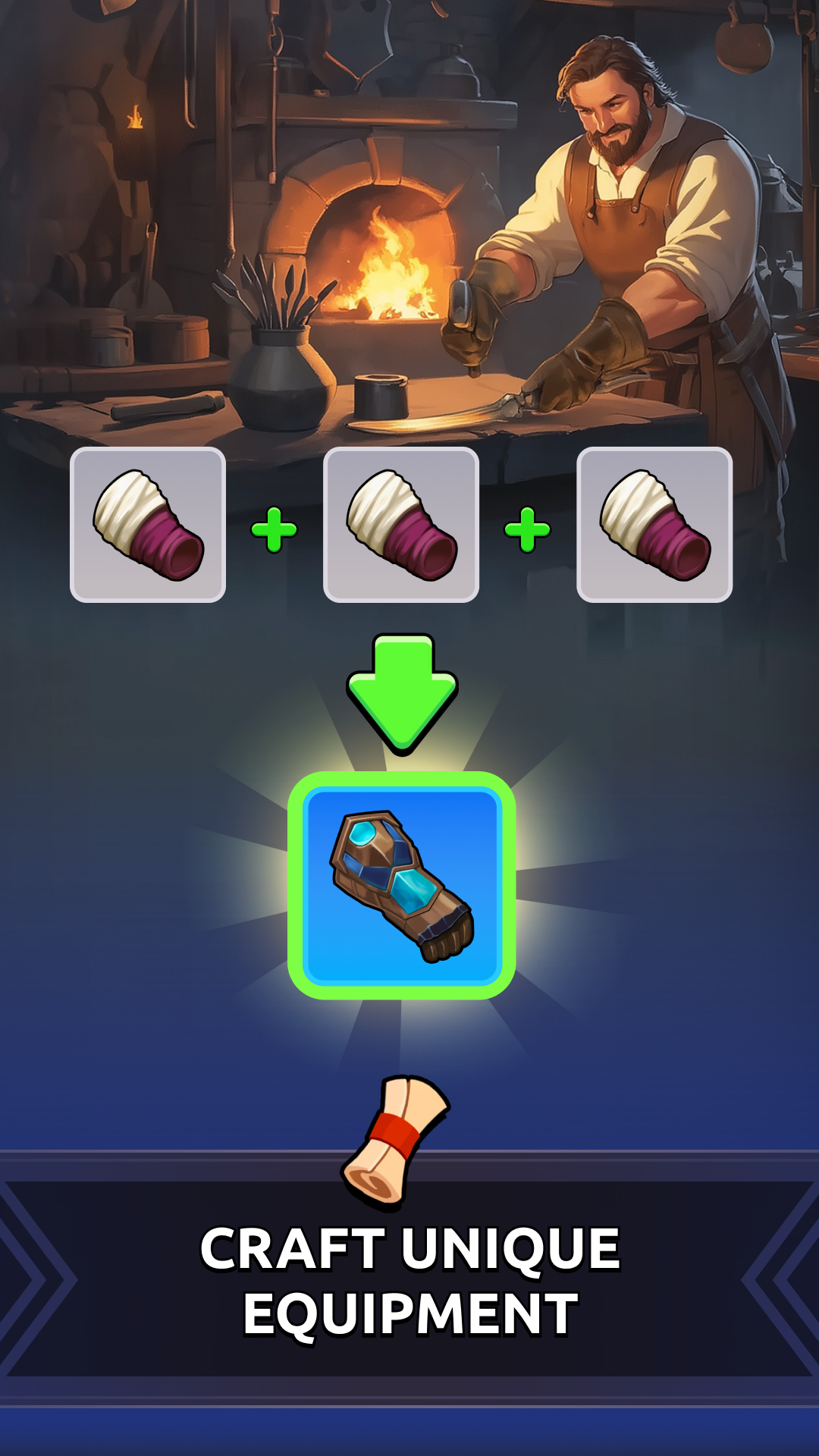 Hero Raid skills screenshot